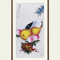 中国工笔画协会 高慧 《花鸟》