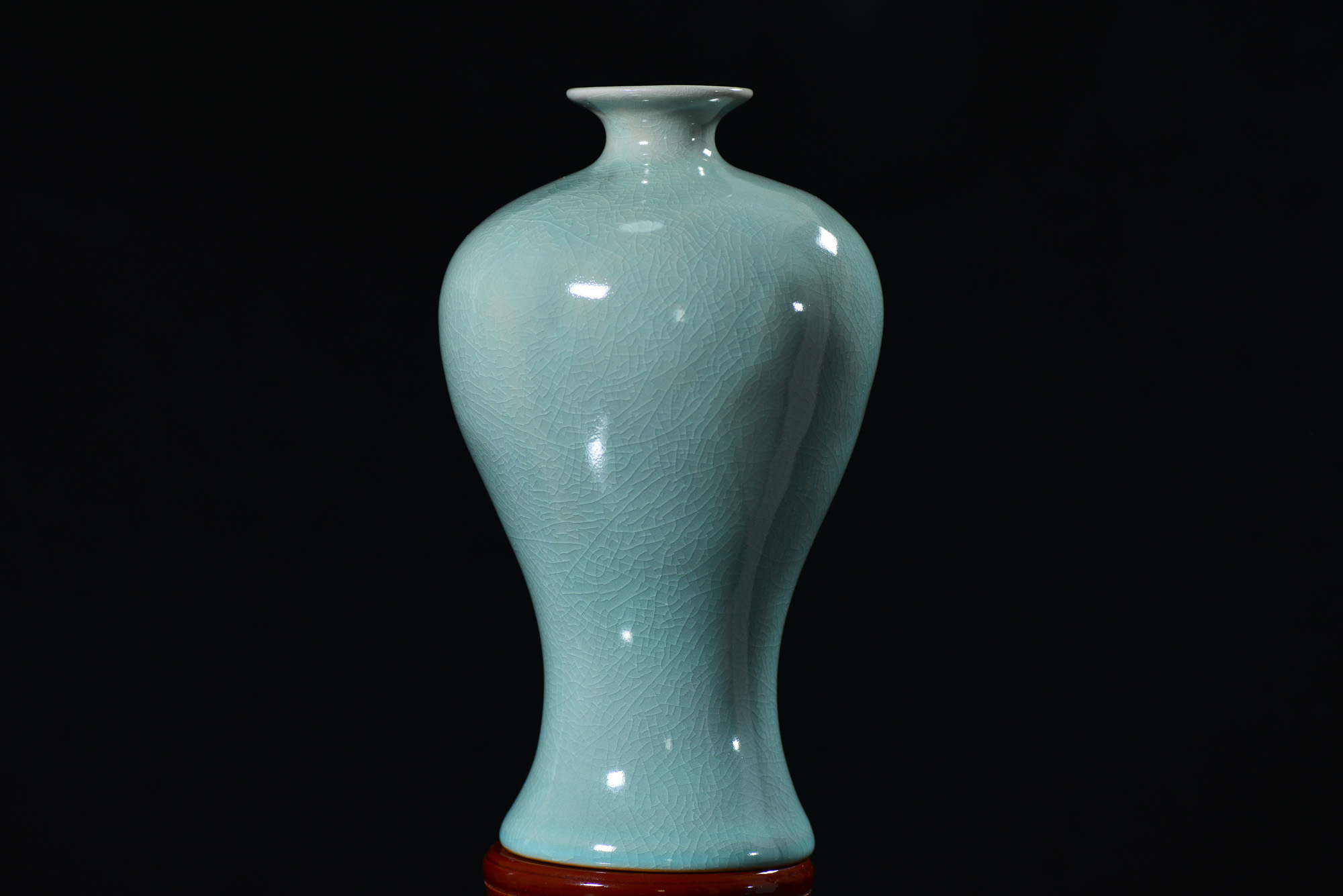 中国美術 陶磁器 | 祥瑞梅樹文花弁形盤 七枚組 明末 17C
